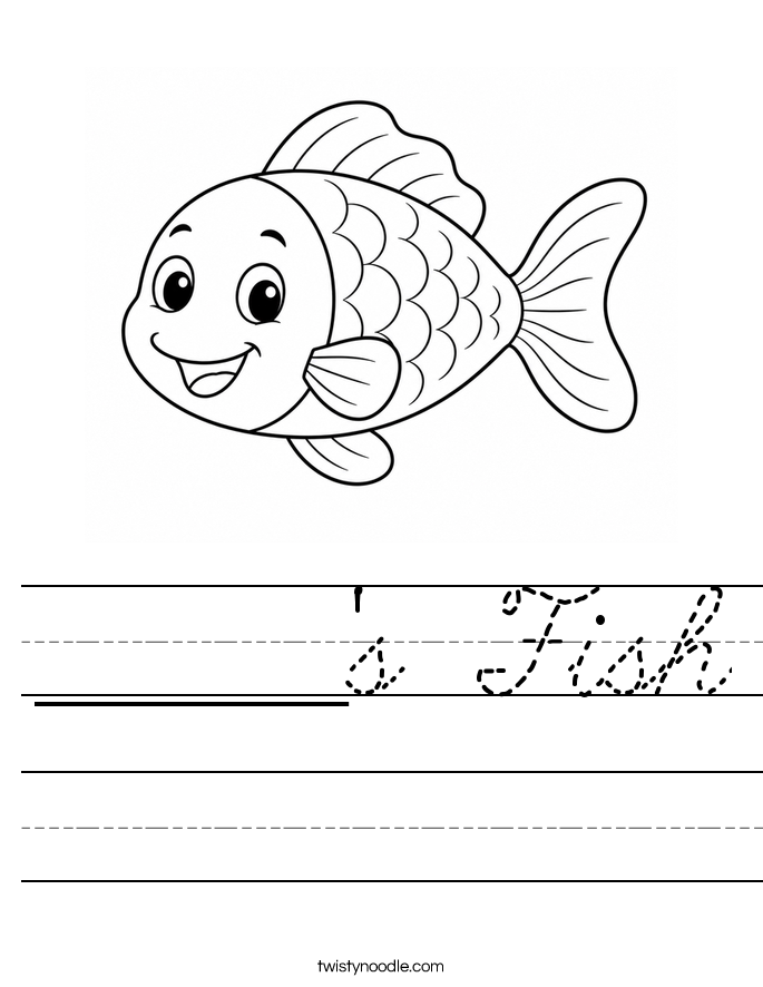 ______'s Fish Worksheet