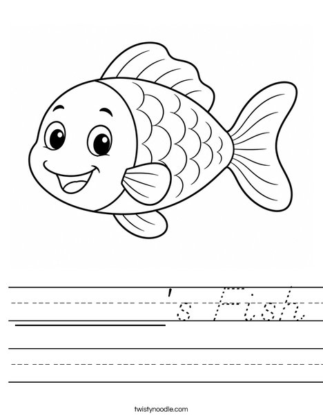 ______'s Fish Worksheet