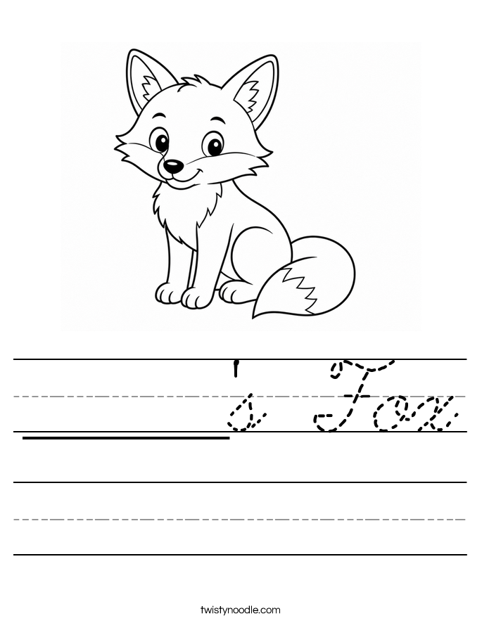 ______'s Fox Worksheet