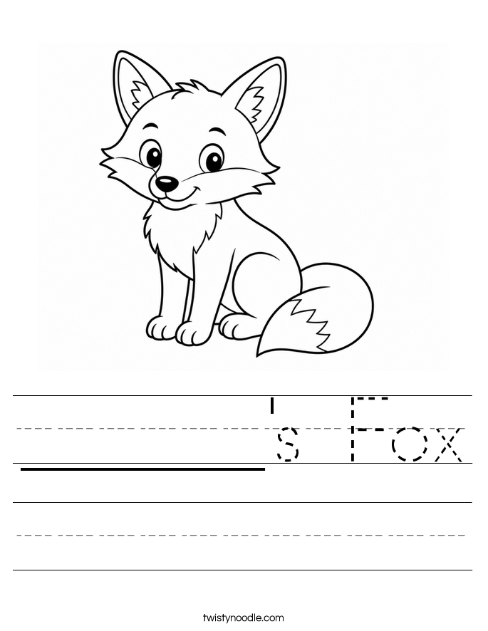 ______'s Fox Worksheet