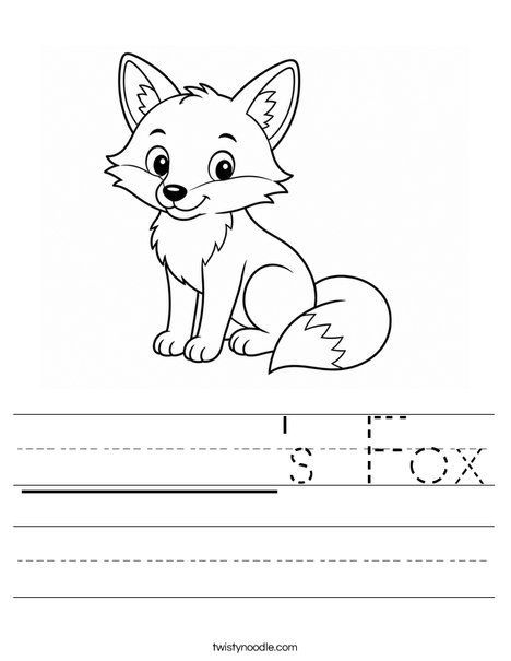 ______'s Fox Worksheet
