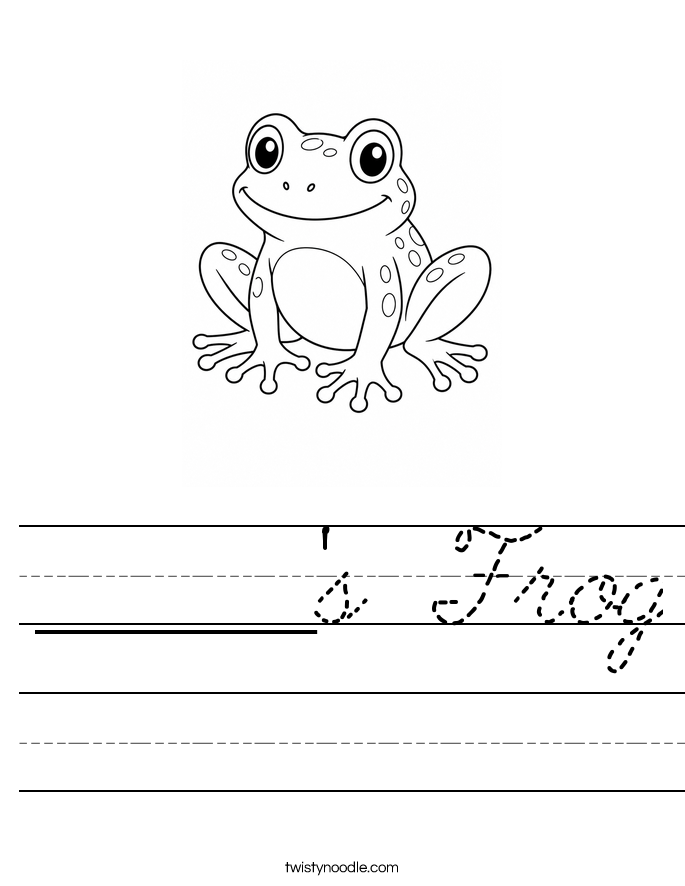 ______'s Frog Worksheet
