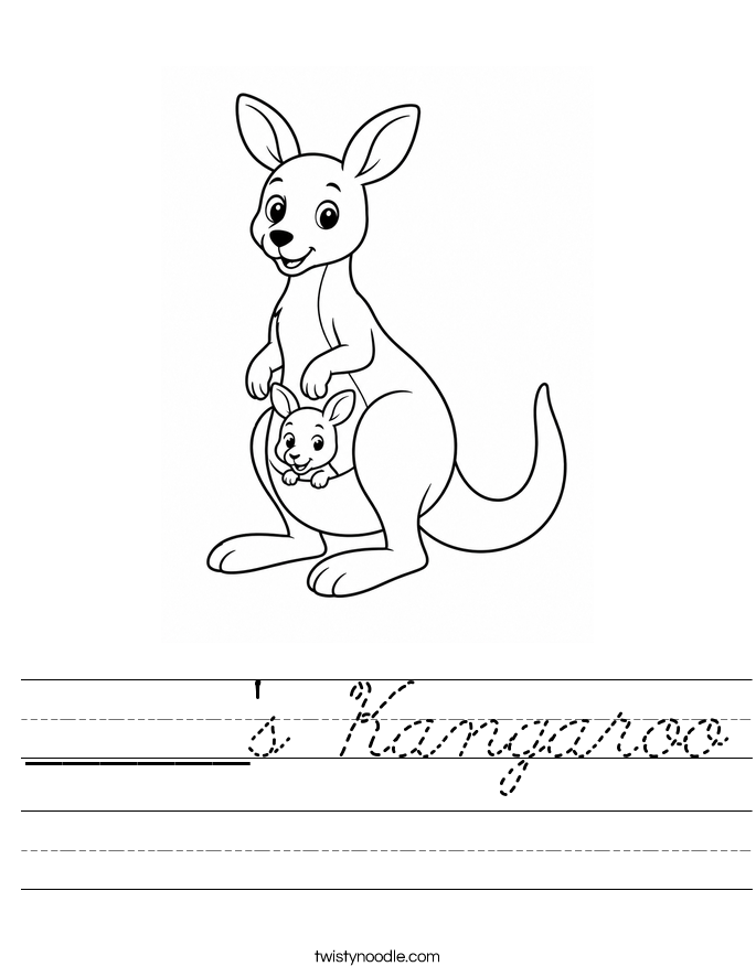 ______'s Kangaroo Worksheet