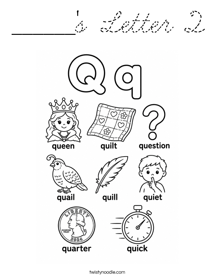  Coloring Page