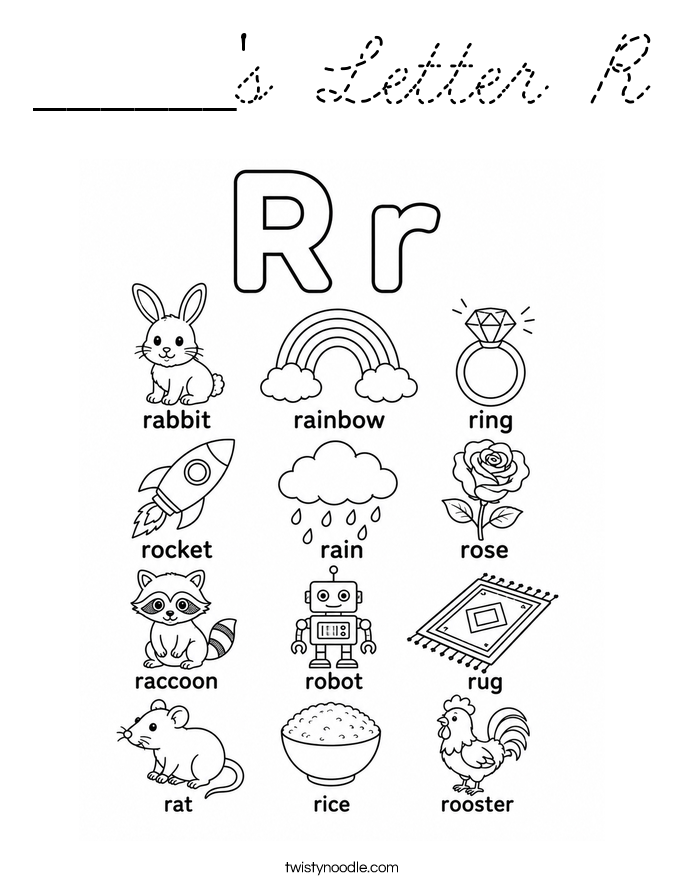  Coloring Page