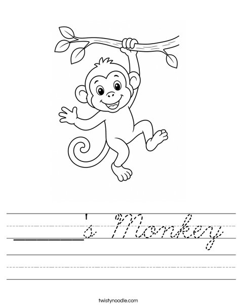 ______'s Monkey Worksheet