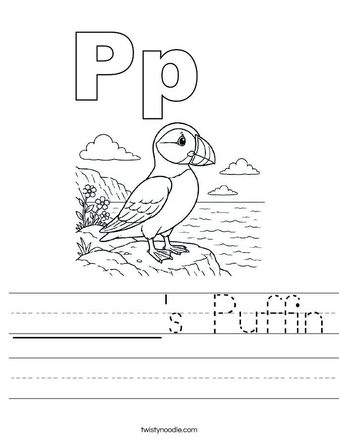 ______'s Puffin Worksheet