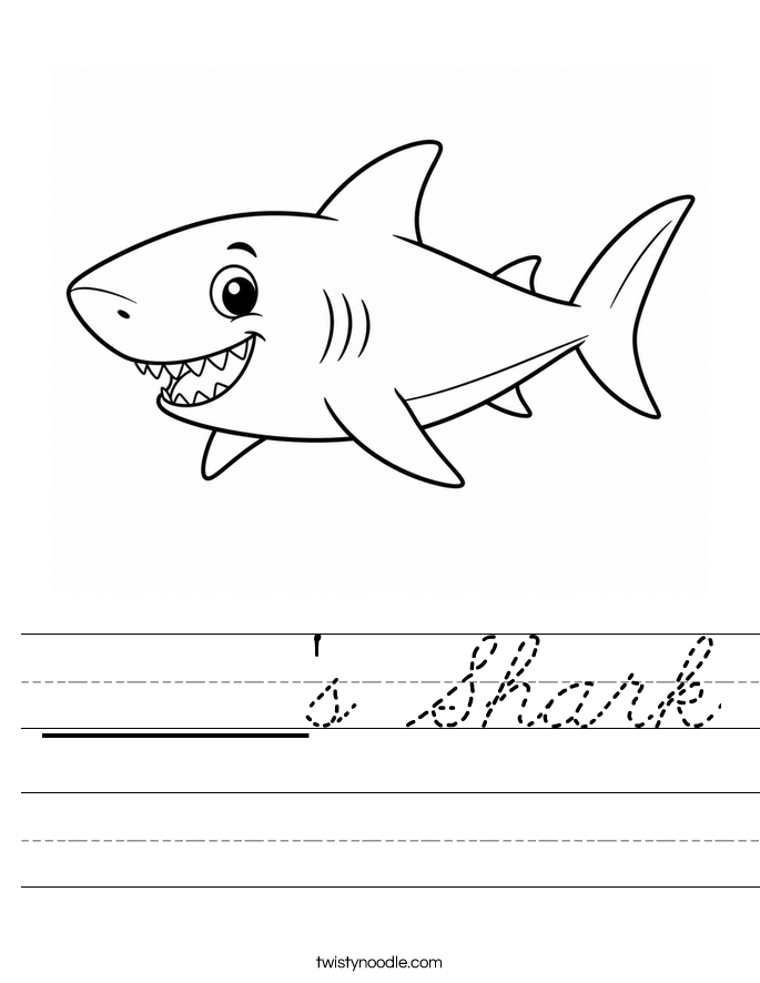 ______'s Shark Worksheet