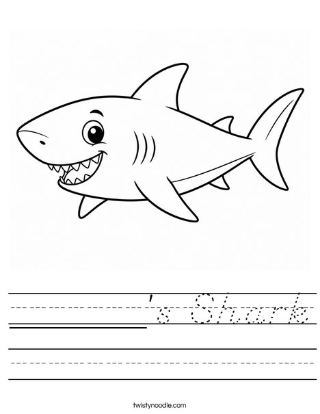 ______'s Shark Worksheet