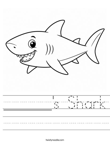 ______'s Shark Worksheet