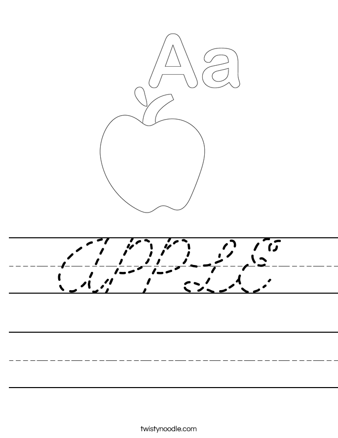 APPLE Worksheet