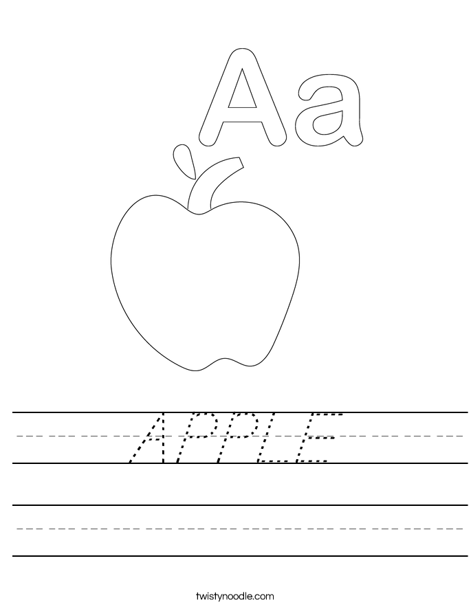 APPLE Worksheet