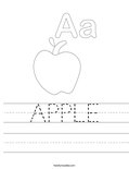 APPLE Worksheet