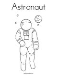 Astronaut Coloring Page