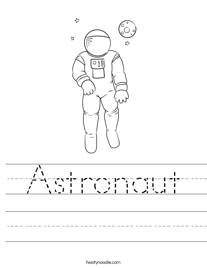 Astronaut Worksheet