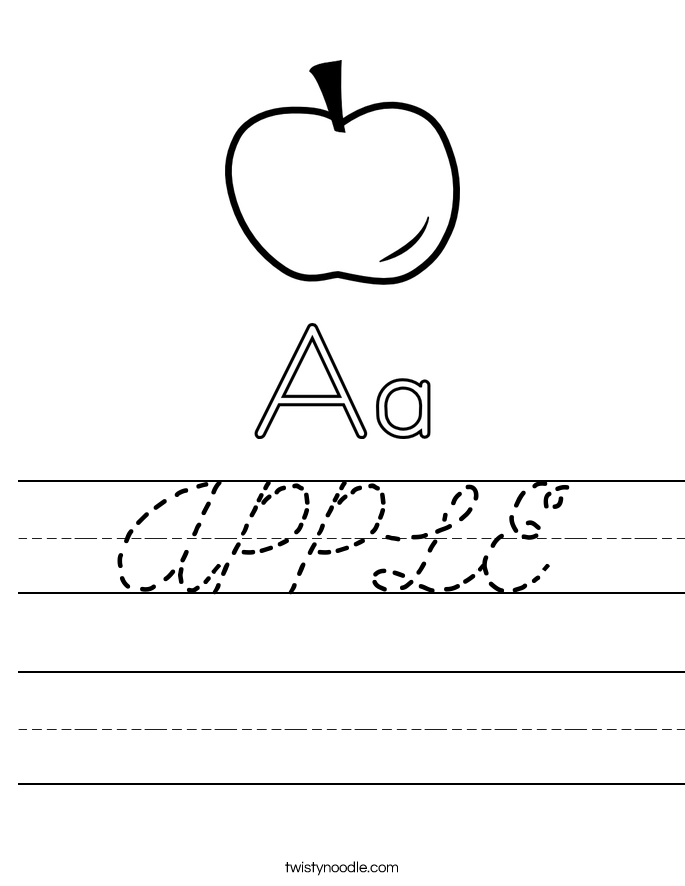 APPLE Worksheet