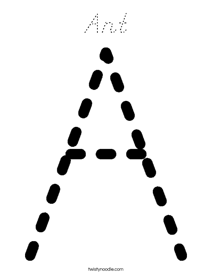 Ant Coloring Page
