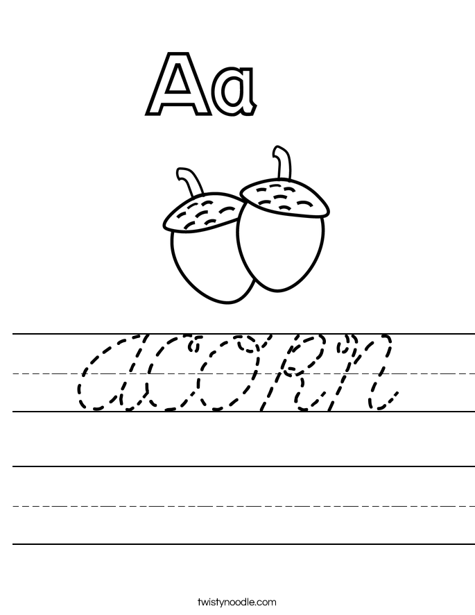 ACORN Worksheet