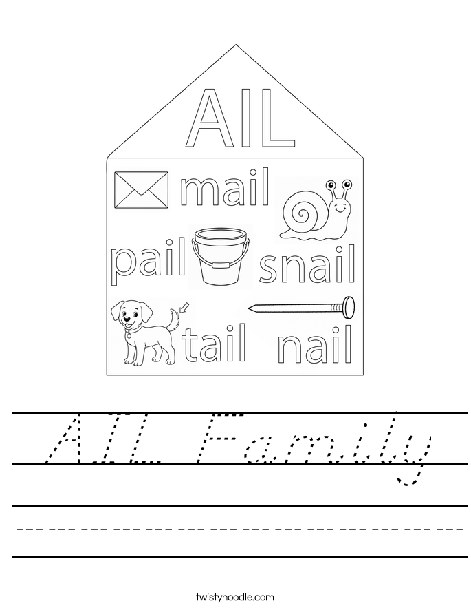 AIL Family Worksheet