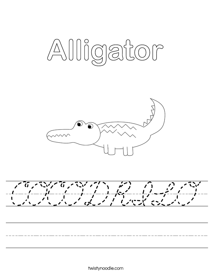 COCODRILO Worksheet