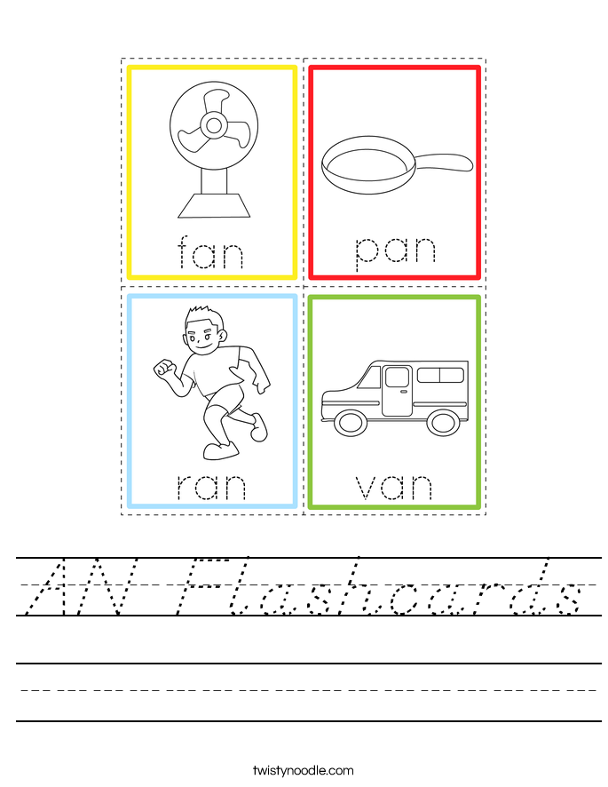 AN Flashcards Worksheet