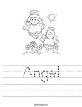 Angel Worksheet