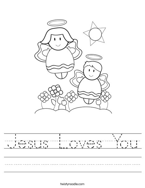 Angels Worksheet