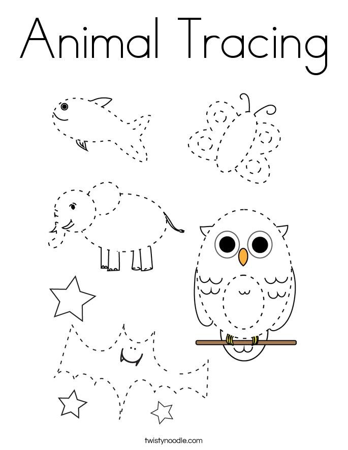 Tracing Coloring Pages For Kids Coloring Pages