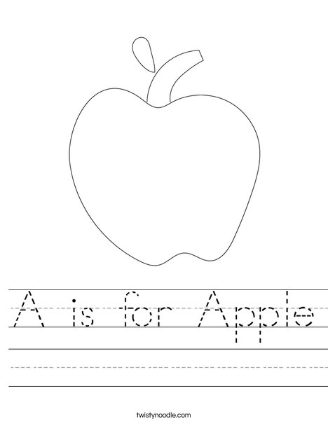 Apple Worksheet
