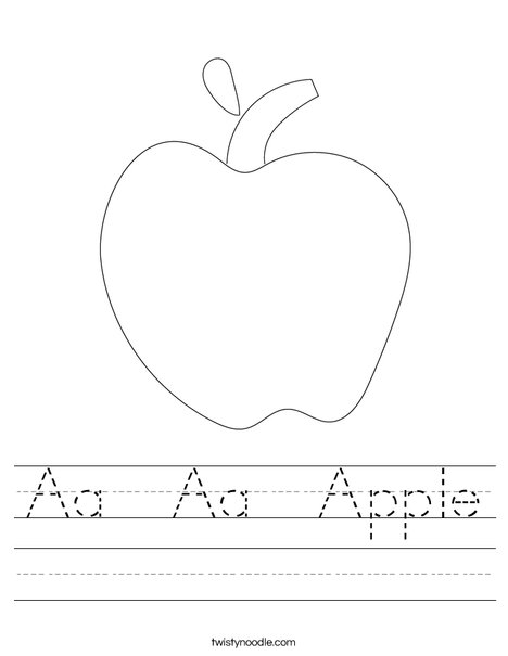 Apple Worksheet