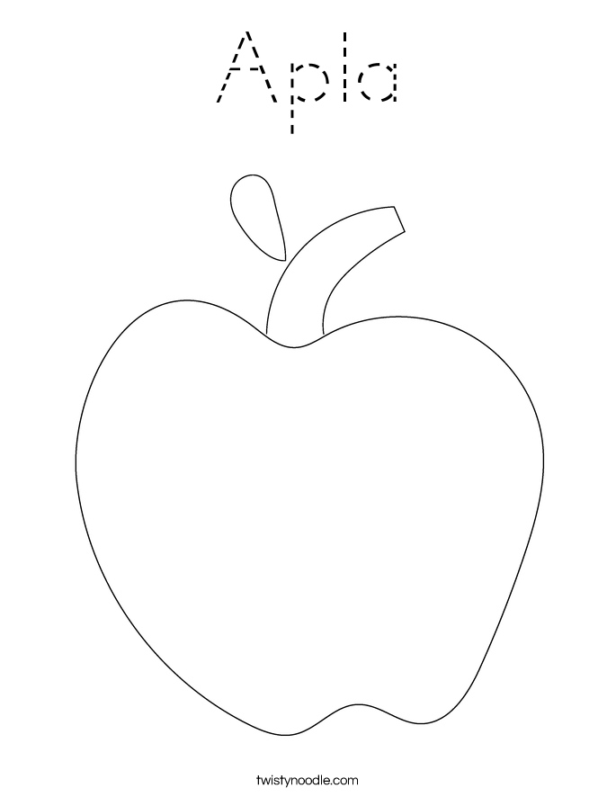 Apla Coloring Page