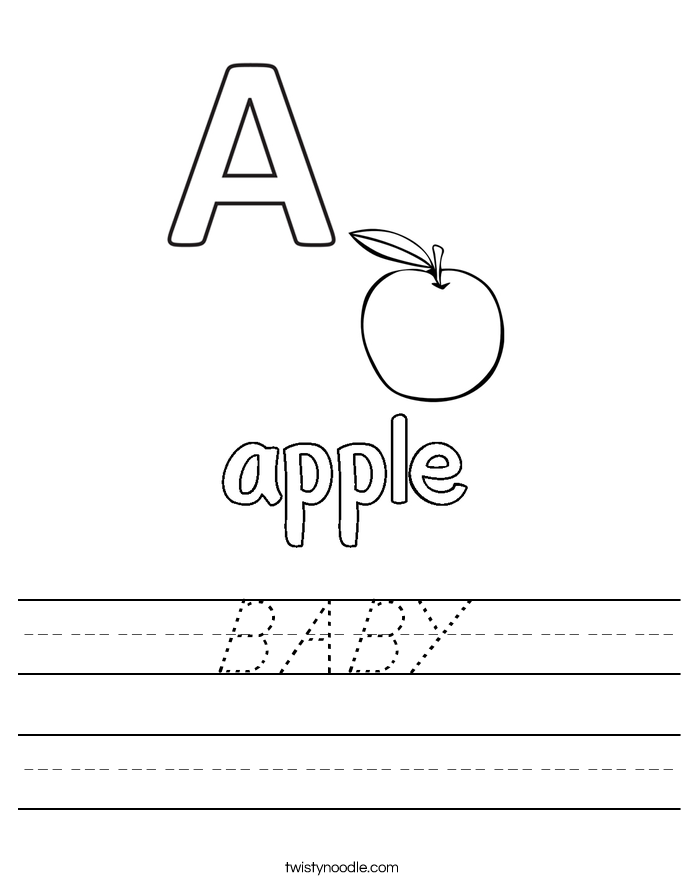 BABY Worksheet