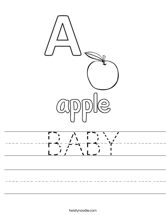BABY Worksheet