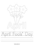 April Fools' Day Worksheet