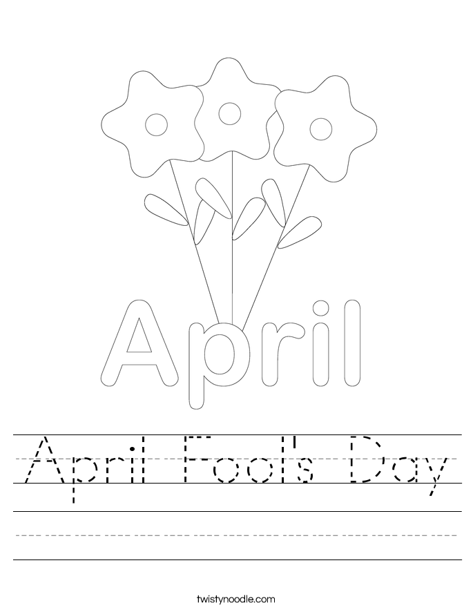 April Fool's Day Worksheet