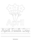April Fool's Day Worksheet