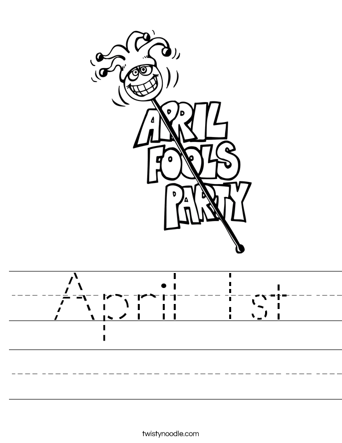 April 1st Worksheet