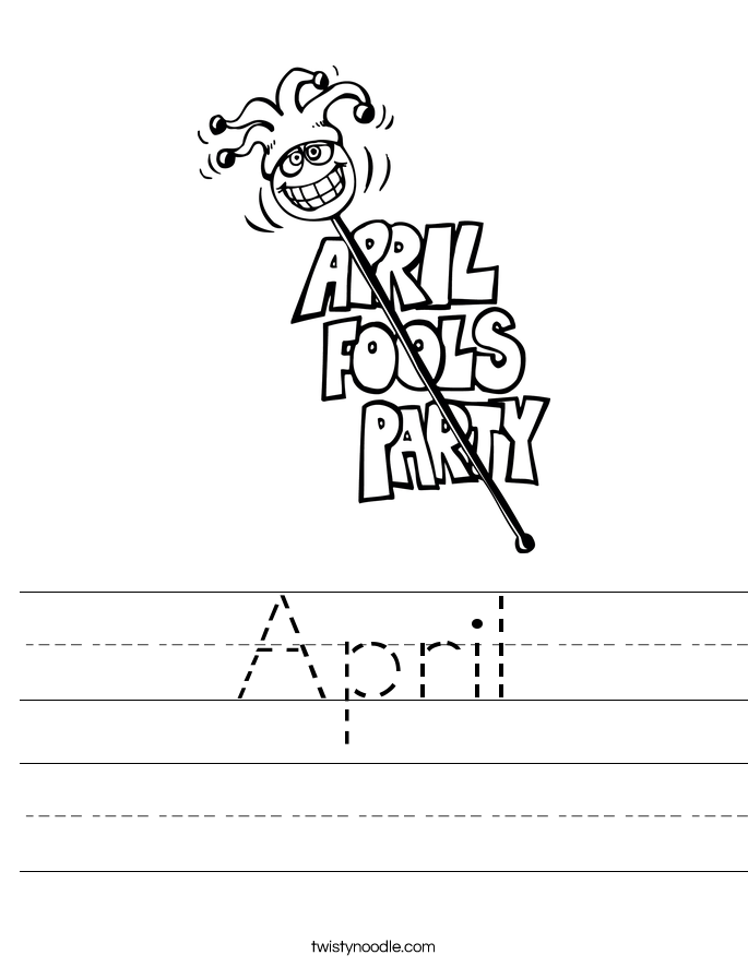 April Worksheet
