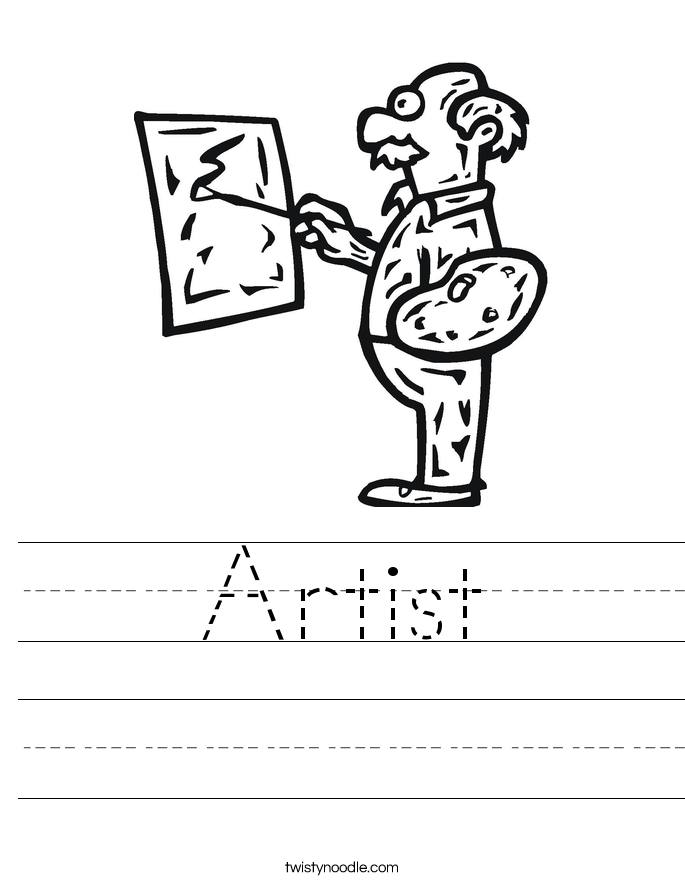 Artist Worksheet