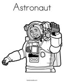 Astronaut Coloring Page