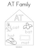 AT Family Coloring Page