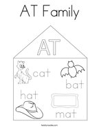 AT Family Coloring Page