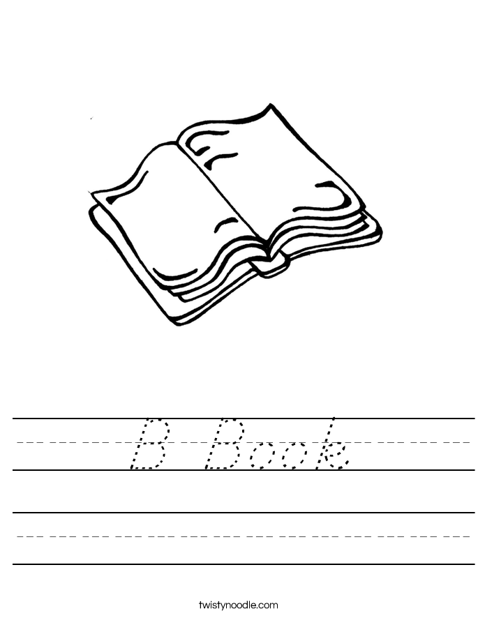 B Book Worksheet