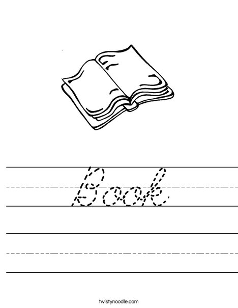 At Words Book Worksheet