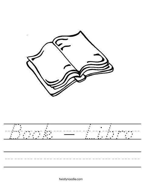 At Words Book Worksheet