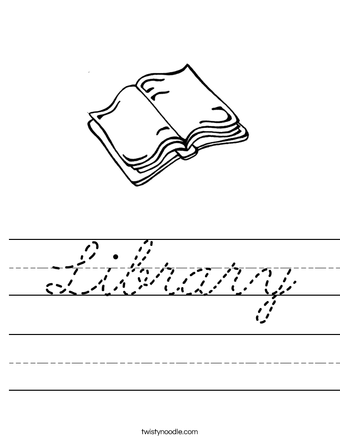 Library Worksheet
