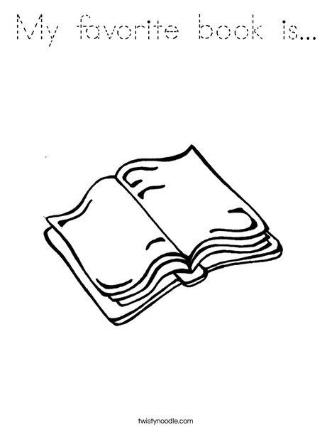 At Words Book Coloring Page