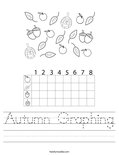 Autumn Graphing Worksheet