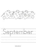 September Worksheet