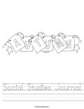 Social Studies Journal Worksheet